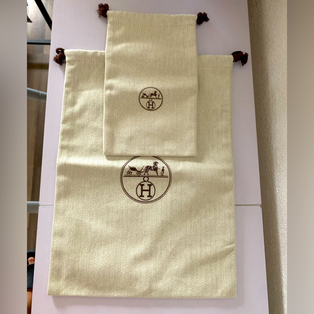 Authentic Hermes Dust Bags